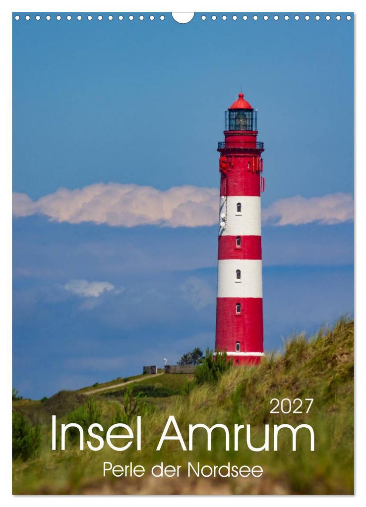 Insel Amrum (Wandkalender 2027 DIN A3 hoch), CALVENDO Monatskalender