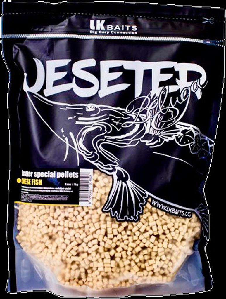 LK Baits Jeseter Special Pellets Cheese 1kg 04151502