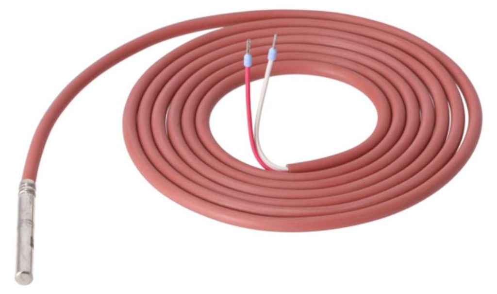 Sorel | Temperatur Tauchfühler TT/S2 | 1 x PT1000 mit 2 m Silikon-Kabel
