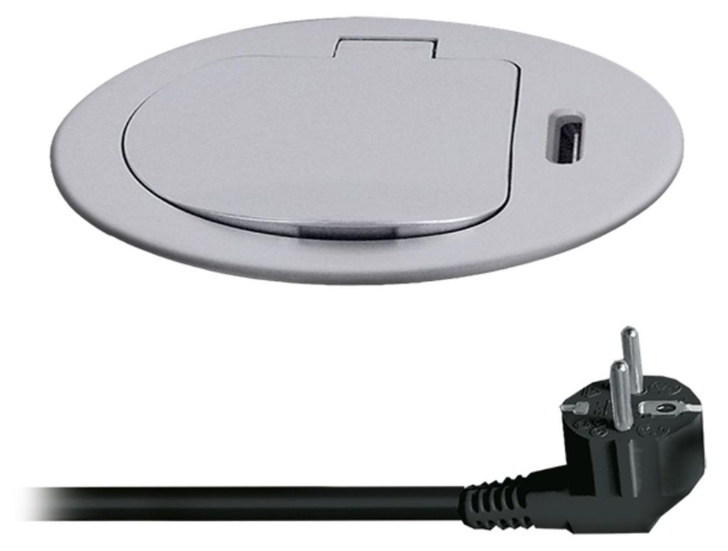 Zásuvka kancelárska 2m/1zás+1xUSBC 20W SOLIGHT PP122C-PD20 Obrázok produktu 