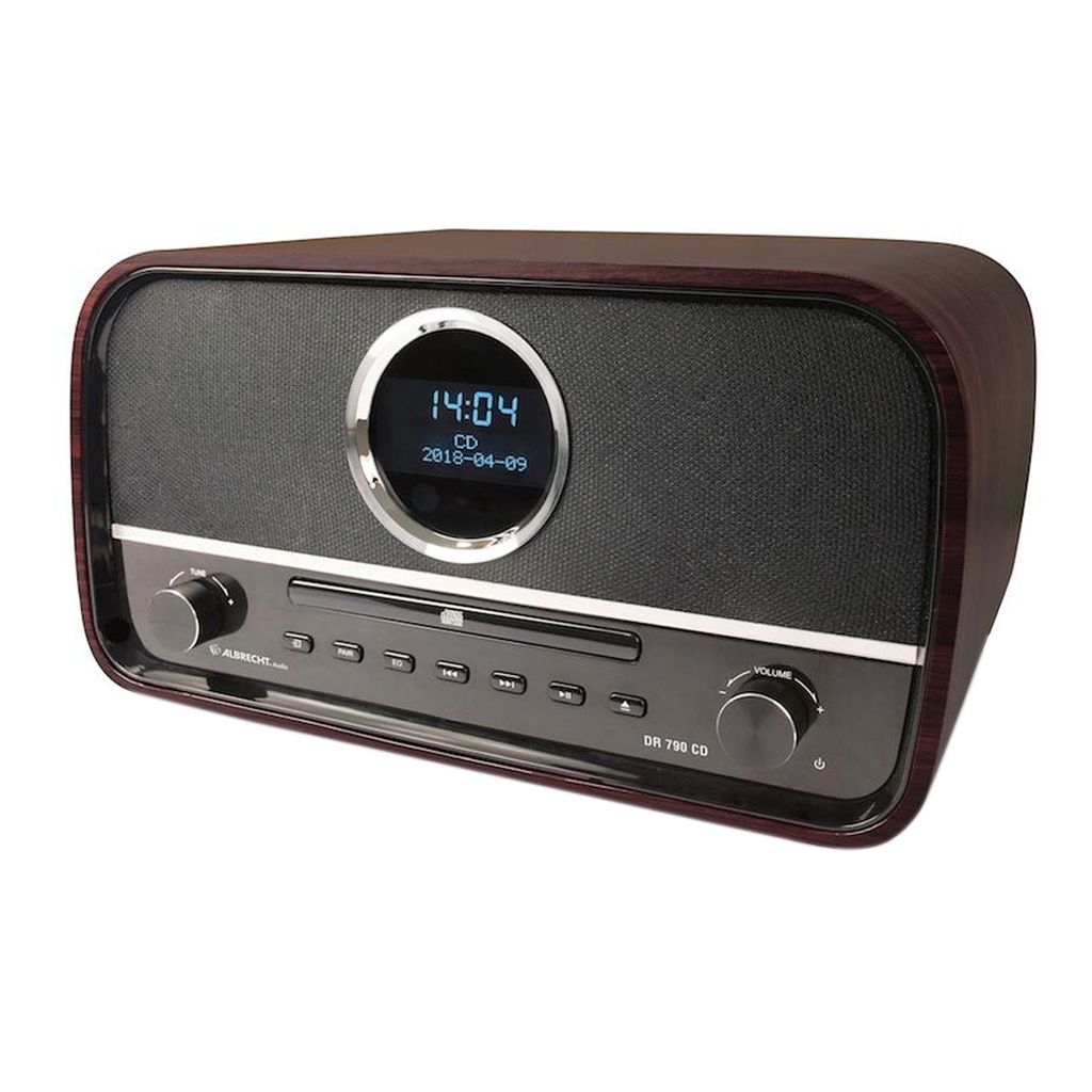 Albrecht DR 790 CD, Cestovné, Digitálny, FM, 30 W, LCD, Obrázok produktu 