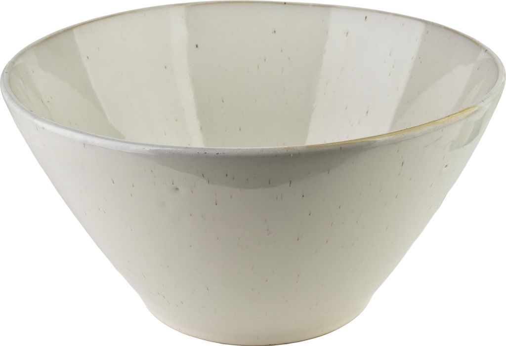 Schale Porzellan Basic Nature Schale 23x11x12 cm Beige matt 1 Stück