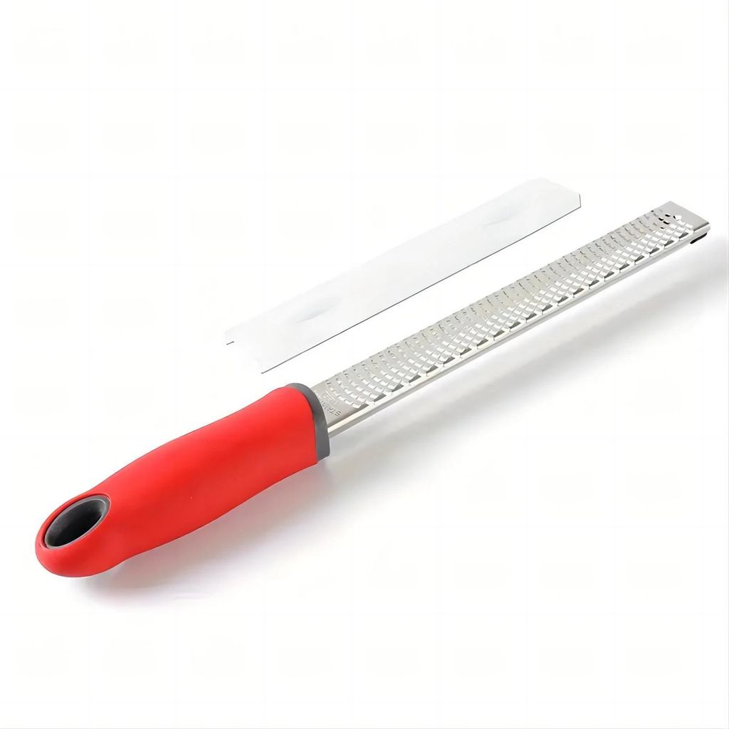 KANDONEX Reibe Parmesanreibe Käsereibe Edelstahl Küchenreibe Zitrus Zester Reibe fein Raspel für Zitrone Parmesan Schokolade Ingwer Knoblauch