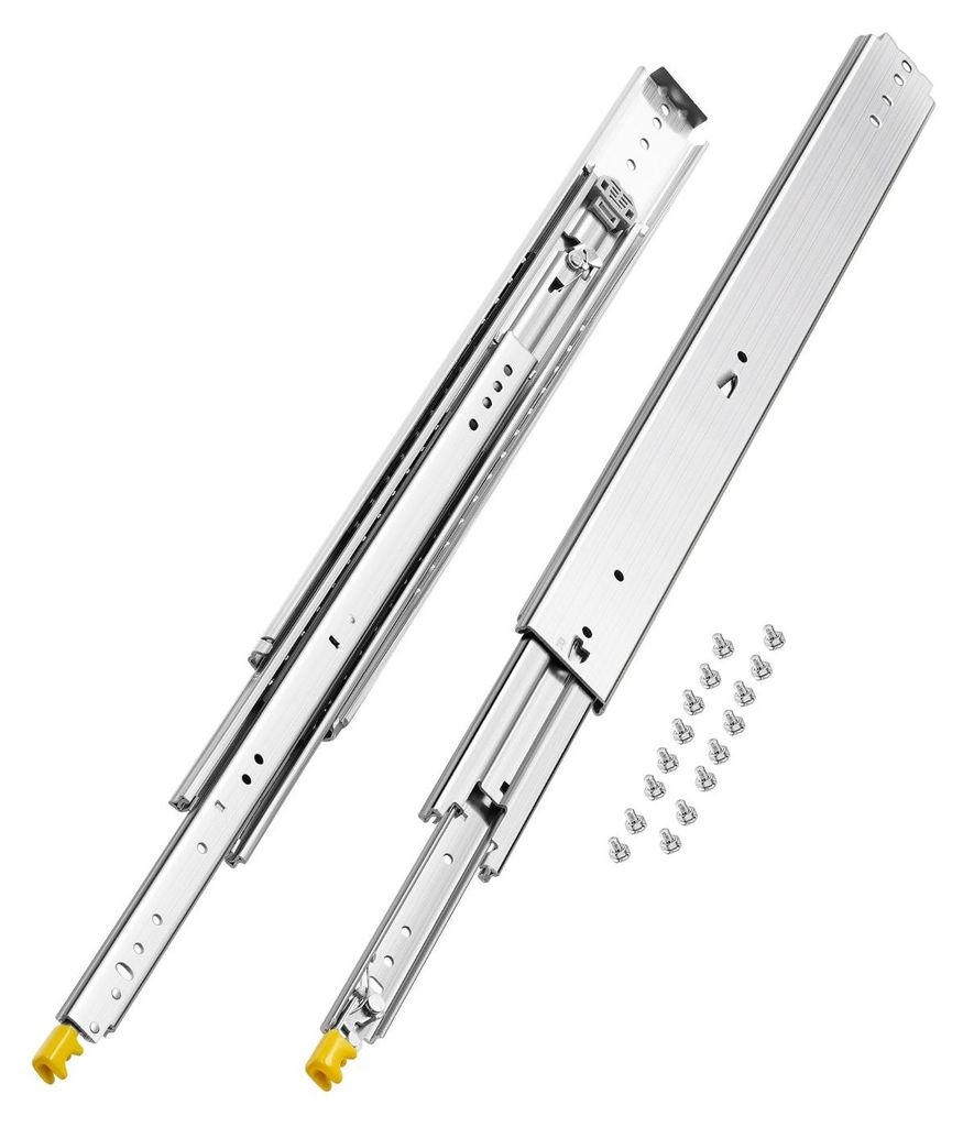 VEVOR 1 paar uitschuifbare ladegeleiders, 711 mm, Productafbeelding 