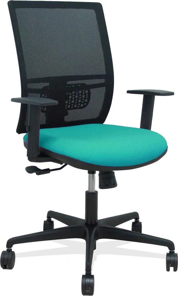 Chaise de Bureau Anti Mal de Dos Yunquera Sincro Réglable Turquoise