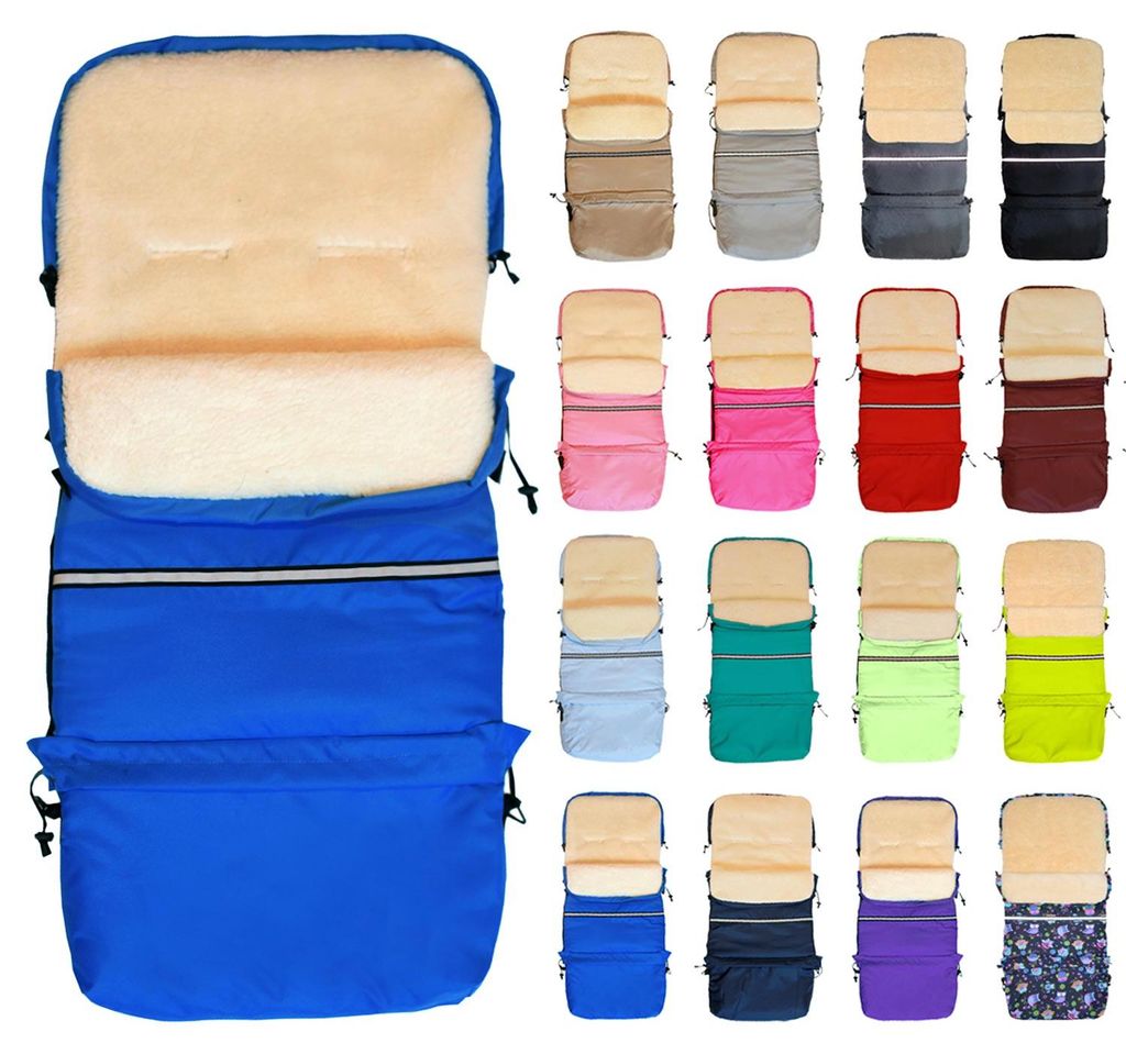 Baby-Joy Fußsack FINN XXL -110cm- Kinderwagen Winterfußsack Produktbild 