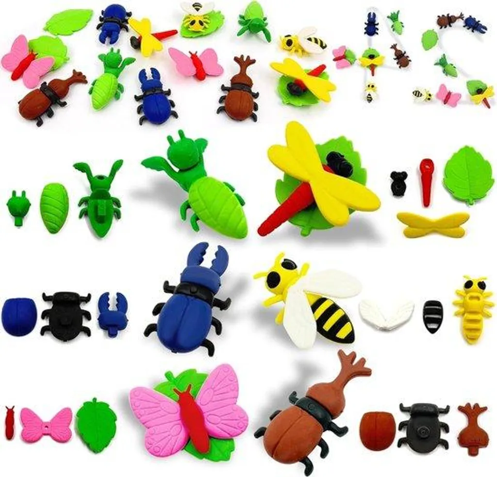Crayons de Couleur Allecto : Dessinez sans Peur de l'Erreur - 24 Unités