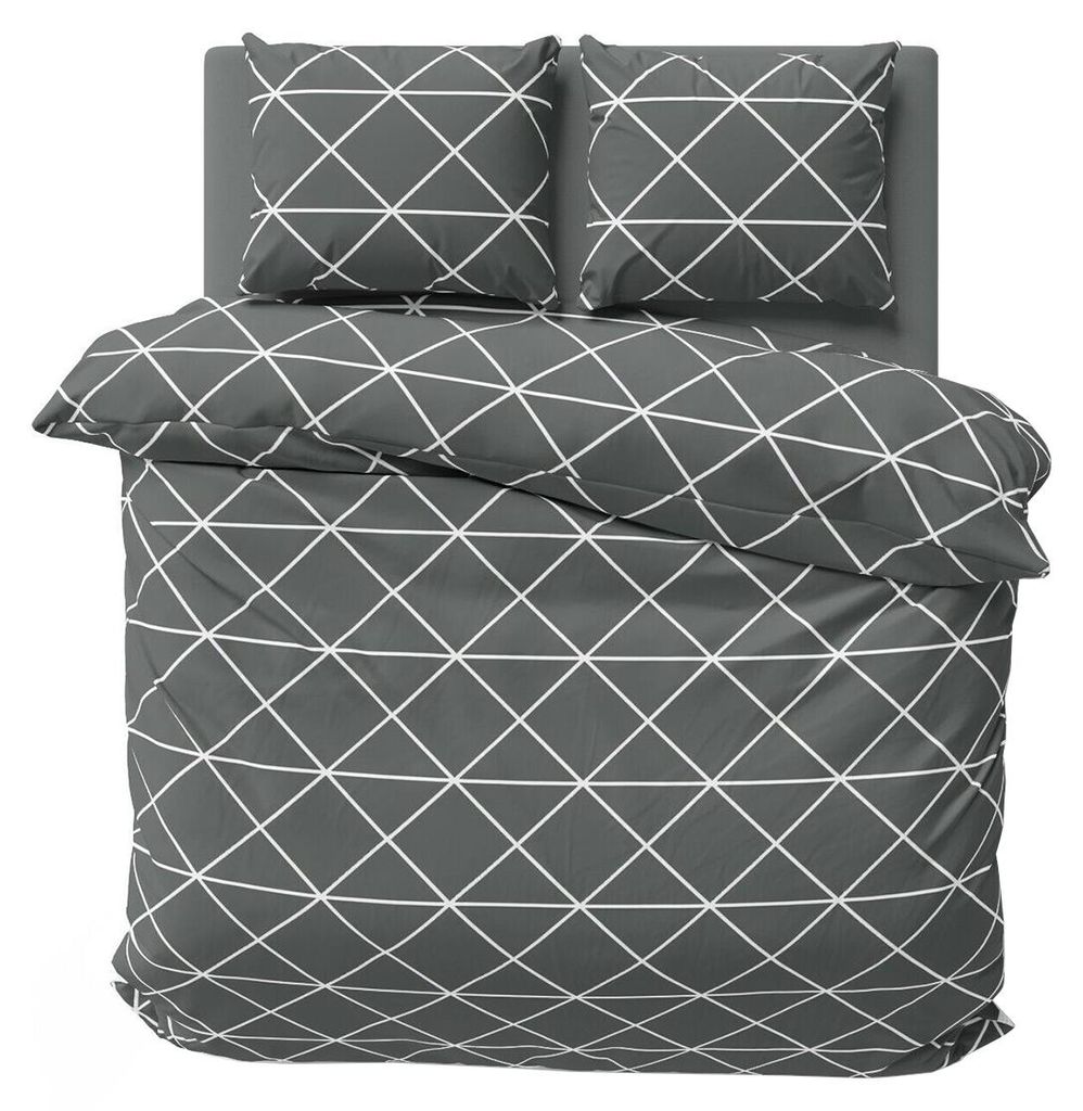 Bettwäsche 200x200 cm Baumwolle Renforce Bettbezug Garnitur Produktbild 