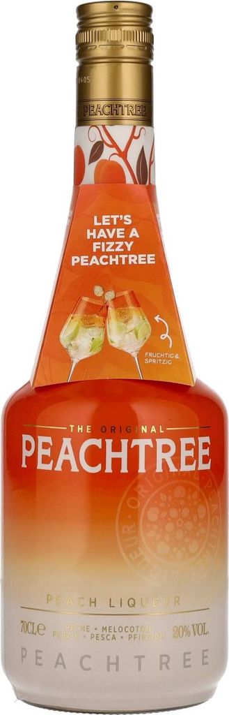 Peachtree The Original Pfirsichlikör | 20 % vol | 0,7 l Produktbild 
