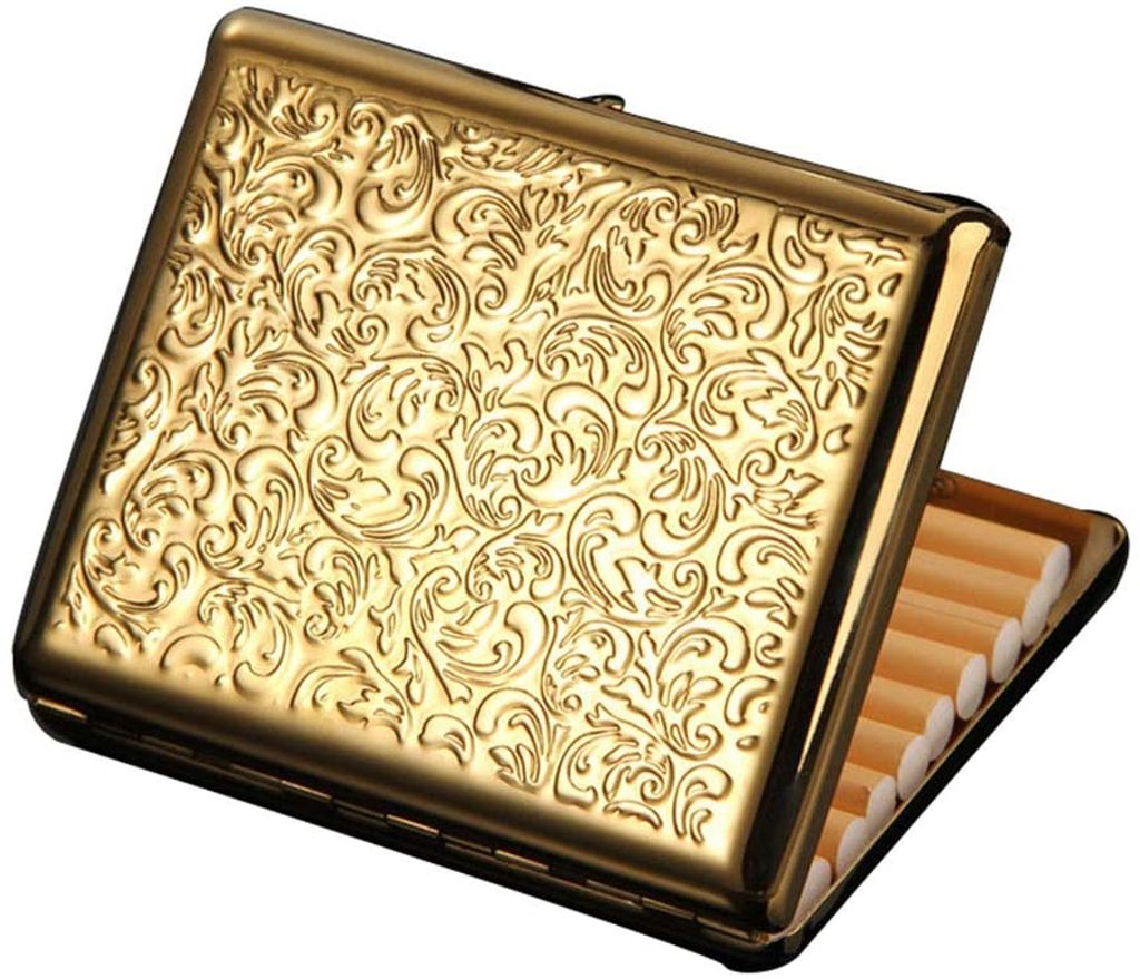 Metall Zigarettenetui Zigarettenschachtel Zigarettendose Box Zigaretten Box SALE