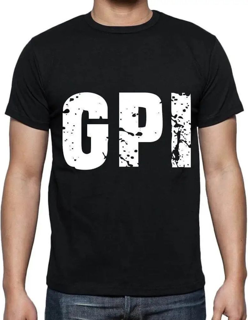 Herren Grafik T-Shirt Gpi Öko-Verantwortlich Vintage Jahrgang Kurzarm Lustige Druck Geburtstag Geschenk Mann