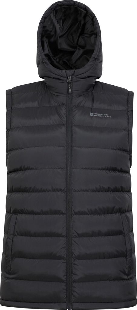 Mountain Warehouse - "Seasons" Weste Wattiert für Herren MW2771 (XS) (Schwarz)