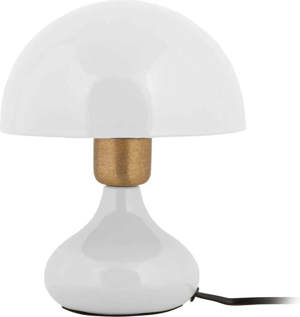 Lampe champignon BINC blanc Ø 17,5 cm - Fini l'éblouissement en soirée
