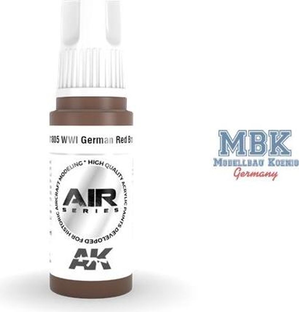 AK Interactive AK11805 - WWI German Red Brown 17ml - Neu