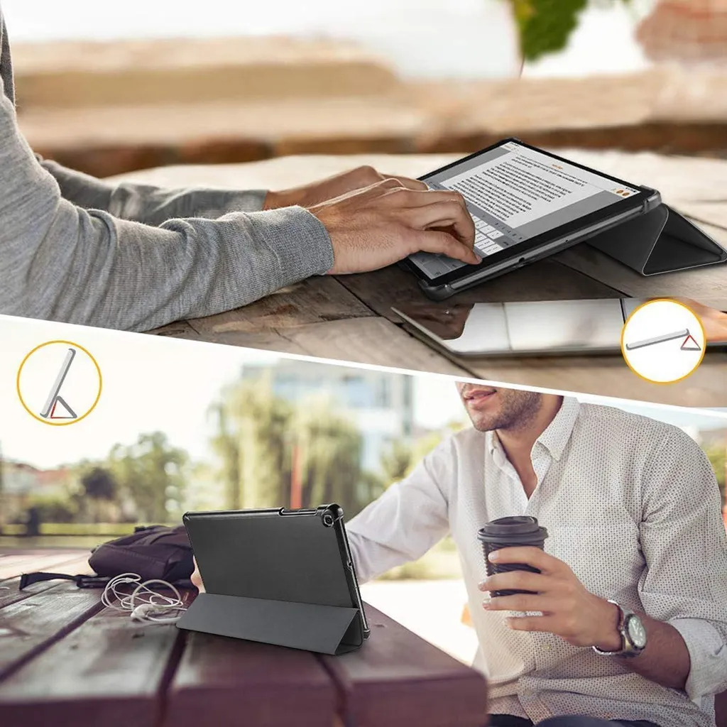 Coque Samsung Tab A 10.1 2019 Ultra-Mince avec Support Multi-Angles