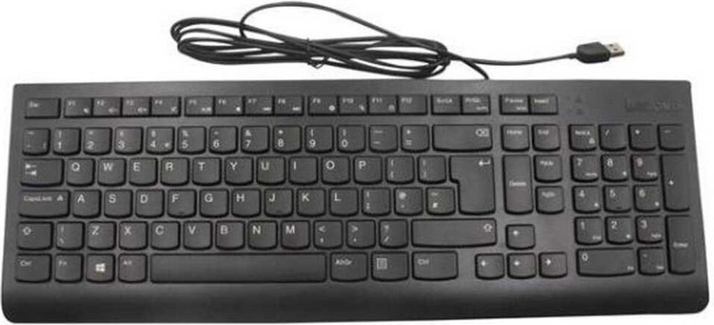 Lenovo Keyboard USB KB BK UKE (W125630669)
