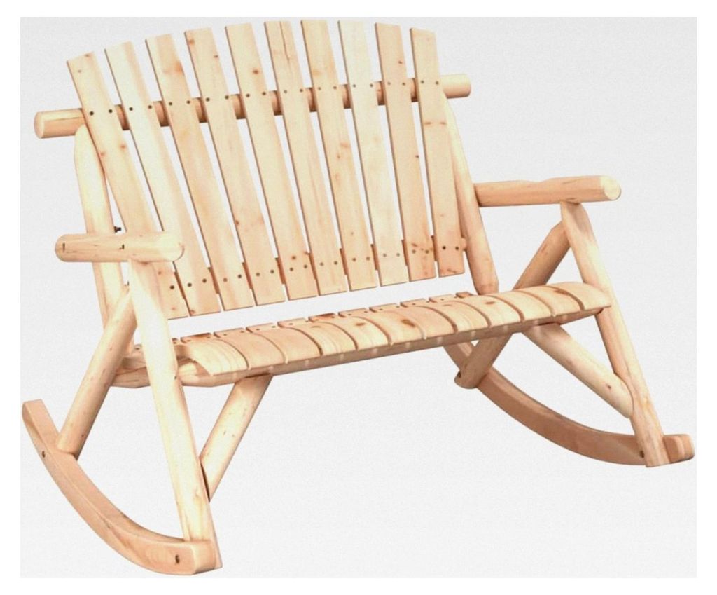Garten Schaukelbank 2 Sitzer aus Fichtenholz