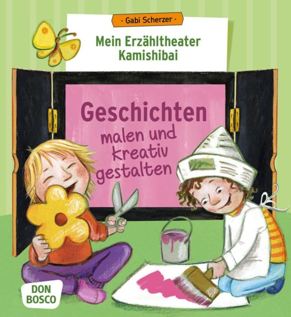 Mein Erzähltheater Kamishibai: Geschichten malen und kreativ gestalten