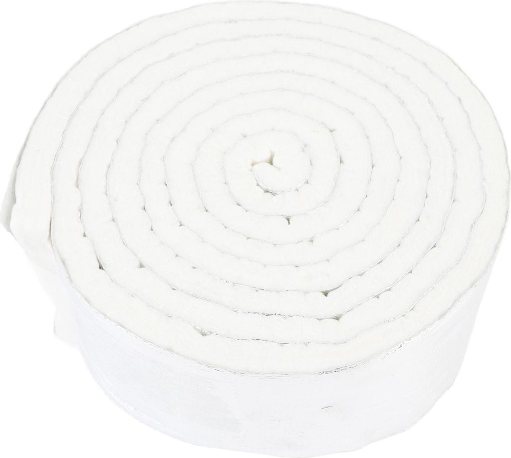 Wärmedämmband, 1000 °C, hitzebeständig, IMPA813872, Aluminiumfolie, Rohrummantelung, isoliert für Autoteile, Reparaturen zu Hause, 3,94 Zoll x...