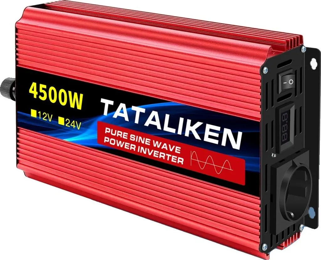 Onduleur 12V 220V 4500W : Finissez-en avec les Pannes de Courant en Voyage