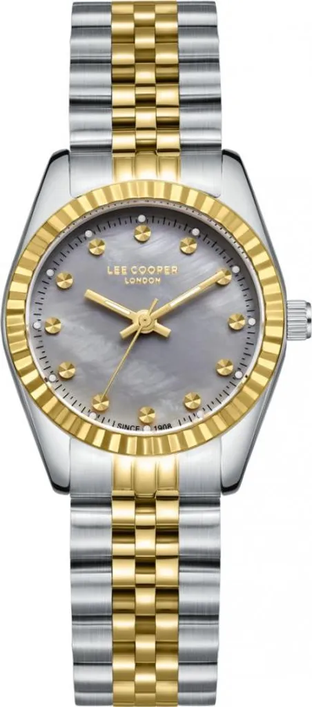 Montre analogique dorée pour femme Lee Cooper LC08167.260 chic et luxe