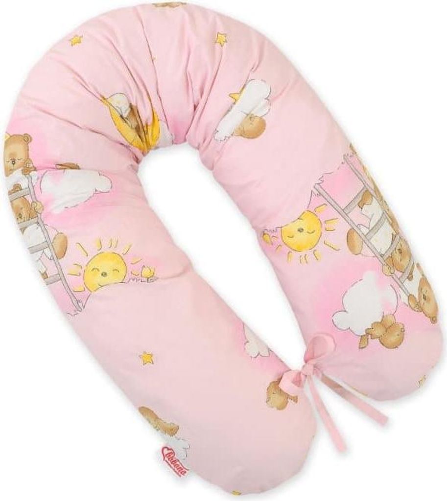 Schwangerschaftskissen länger - Komfortkissen - Optimale Unterstützung für Mutter und Baby, waschbar