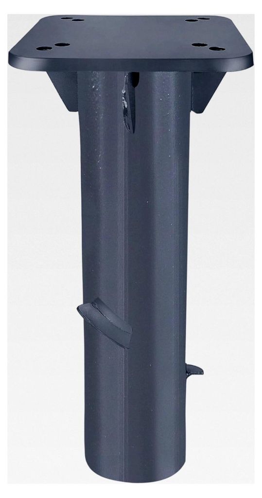 Garten Schirmständer Metall Sonnenschirmständer Universal Bodenhülse zum Einbetonieren Platzsparende Bodenplatte Bodenanker für Ampelschirm Gar...