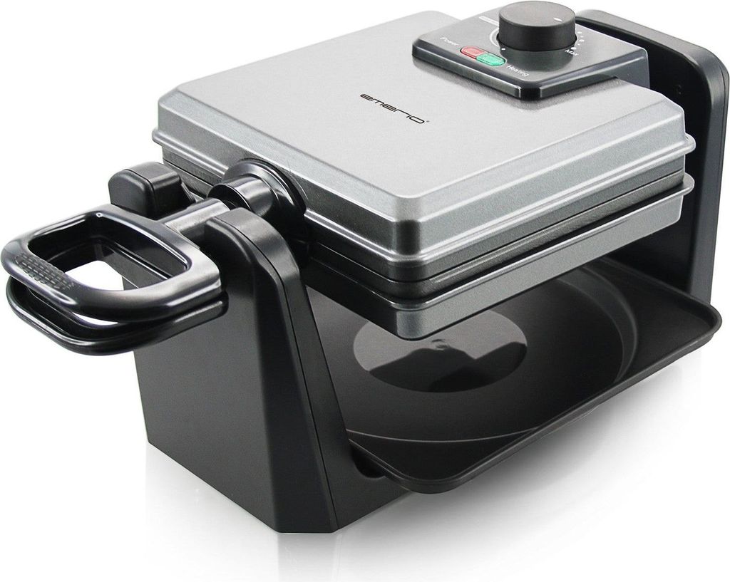Emerio Waffelautomat für 4 belgische Waffeln antihaftbesch. Produktbild 