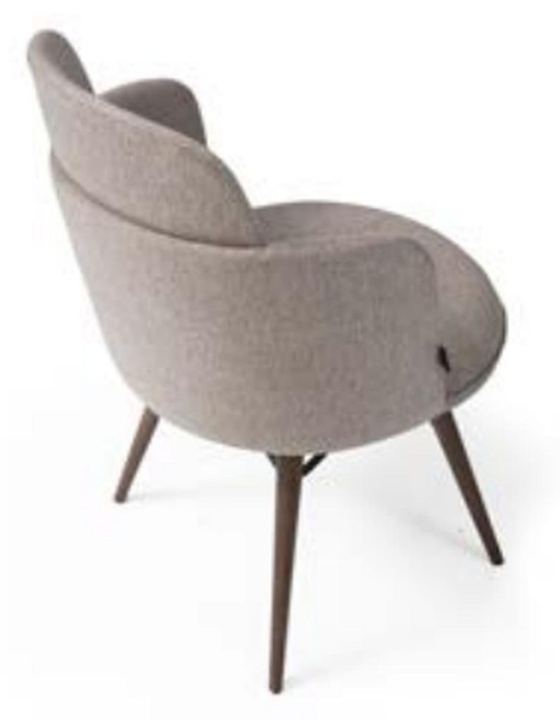 Moderner Weißer Stuhl Textil Einsitzer Esszimmer Stühle Neu