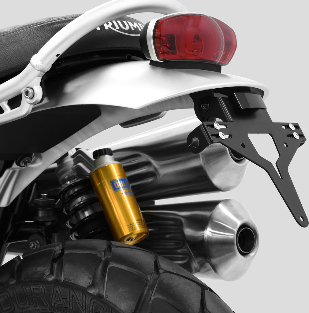 ZIEGER Kennzeichenhalter kompatibel mit Triumph Scrambler 1200 XC