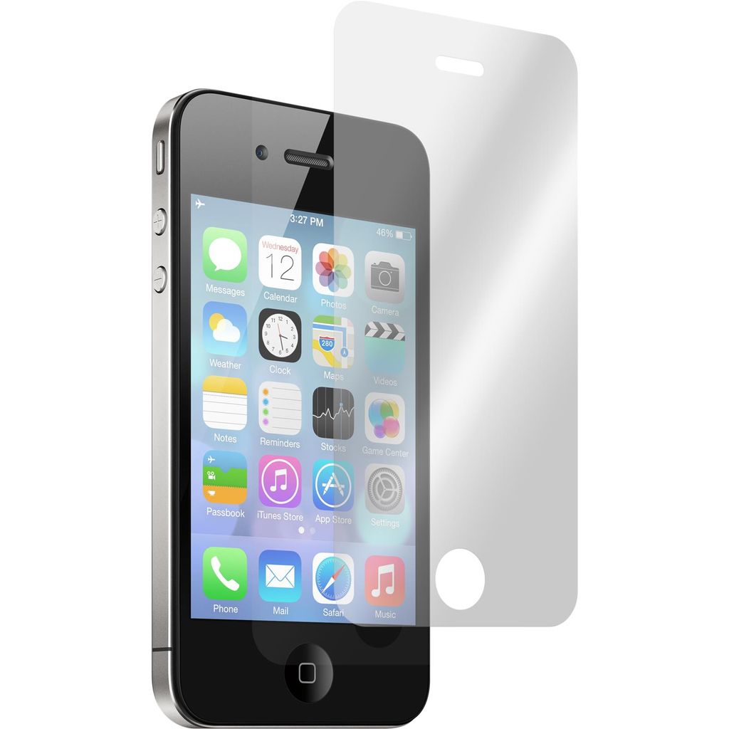 4er-Pack PhoneNatic Displayschutzfolien matt kompatibel mit Apple iPhone 4S
