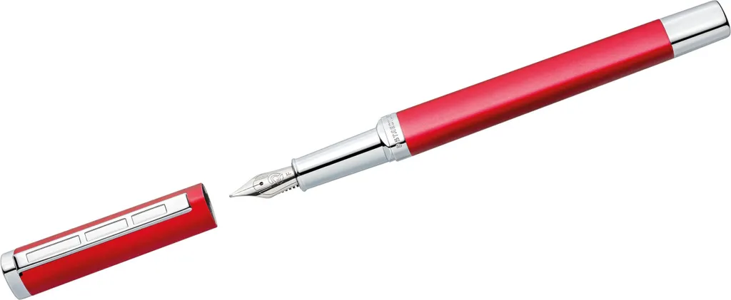 STAEDTLER Triplus 474 F02-3 - Stylo Plume Corps Triangulaire Rouge F