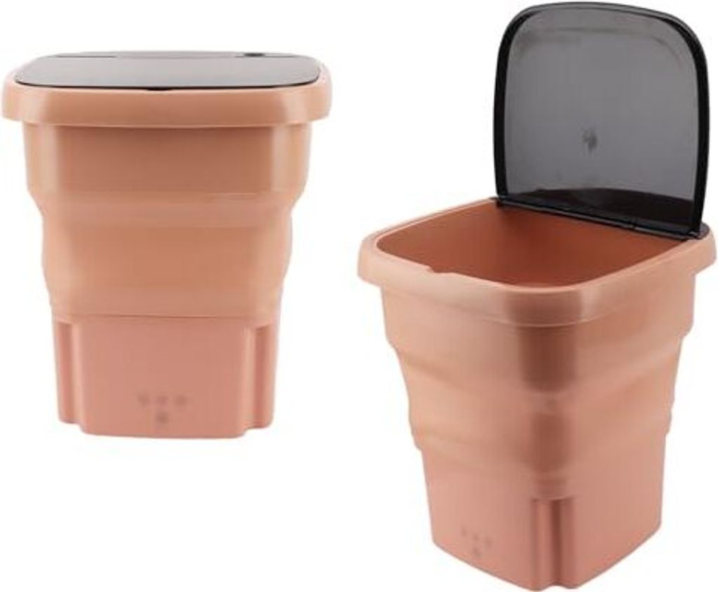 Tragbare faltbare 15 -Liter -Waschmaschine, Mini -Eimer -Maschine hohe Kapazität 3 Modi, tiefe Reinigungsunterwäsche, Babykleidung oder kleine Ge...