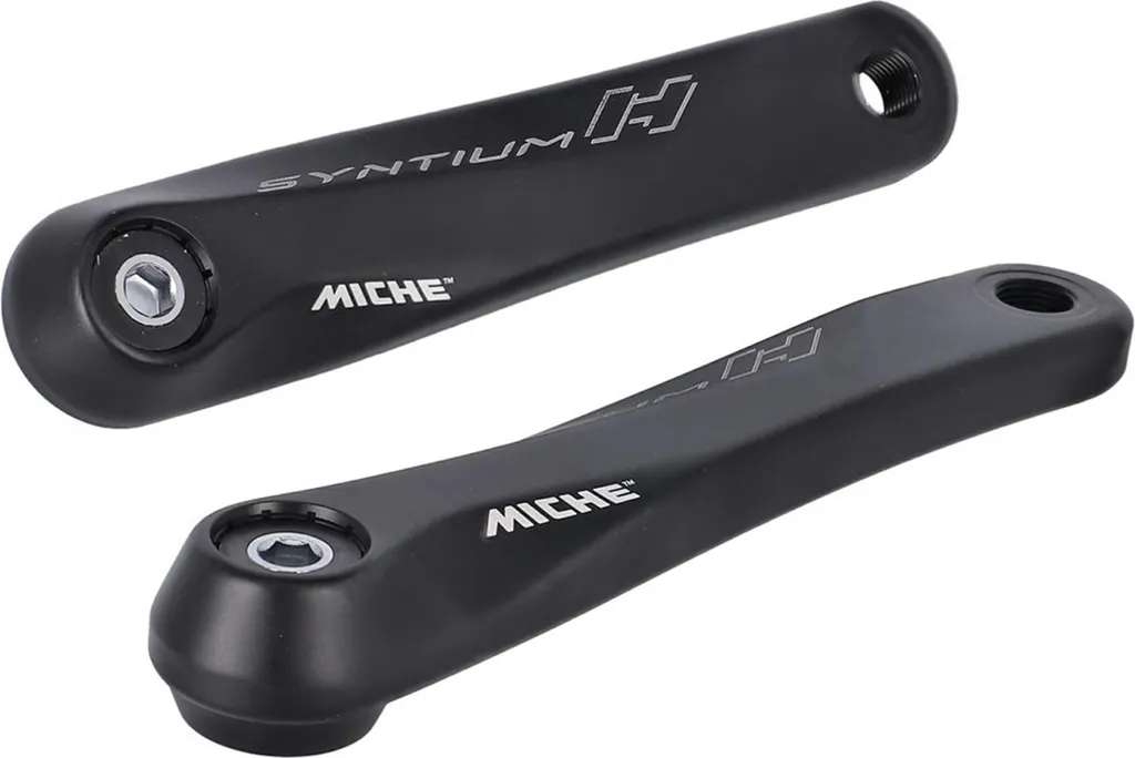 Pédalier Miche Syntium H pour vélo électrique ISIS 160 mm noir - 2 pcs