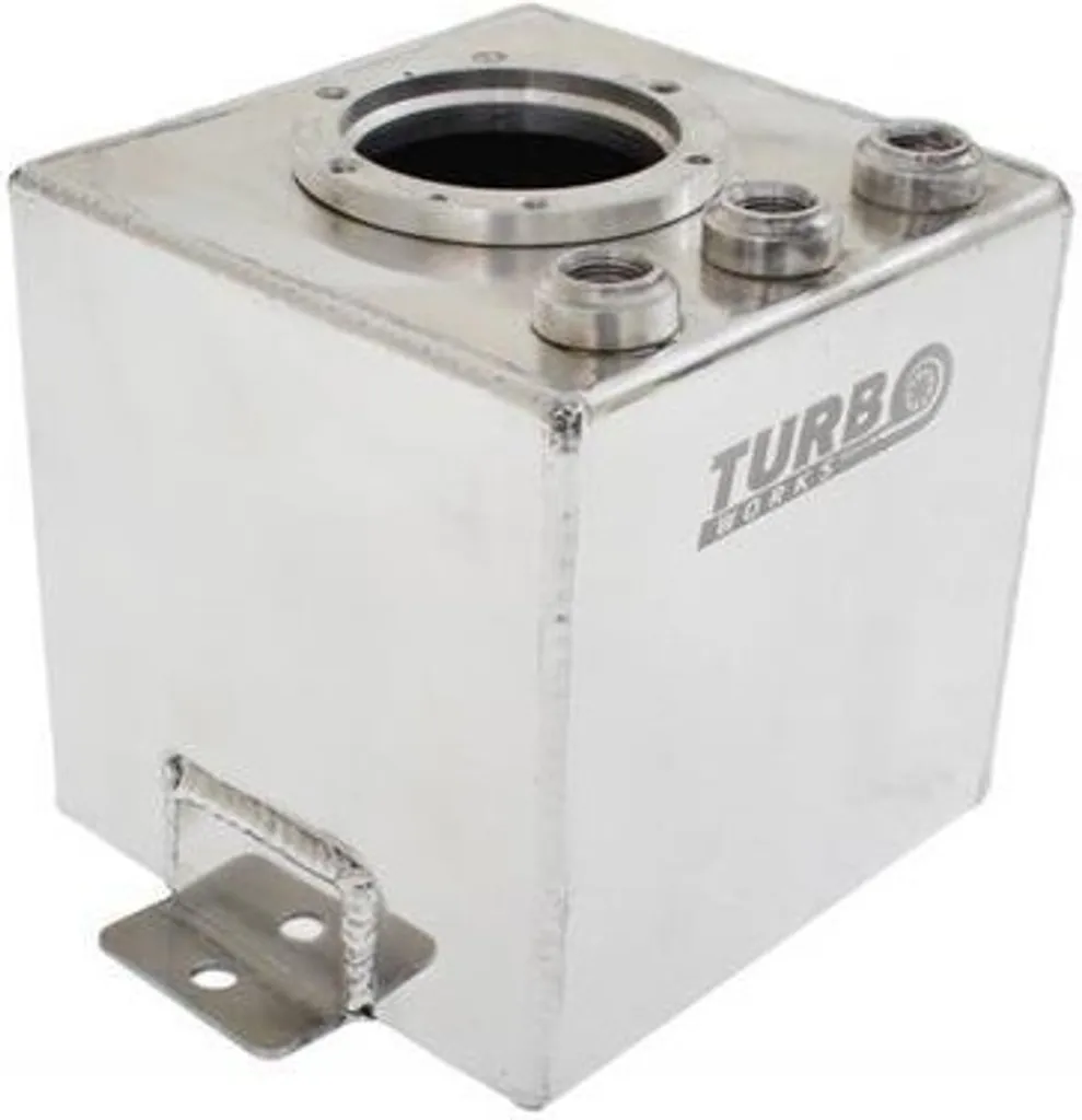 Réservoir Swirl Pot 2L TurboWorks Argenté pour Pompe à Essence Externe