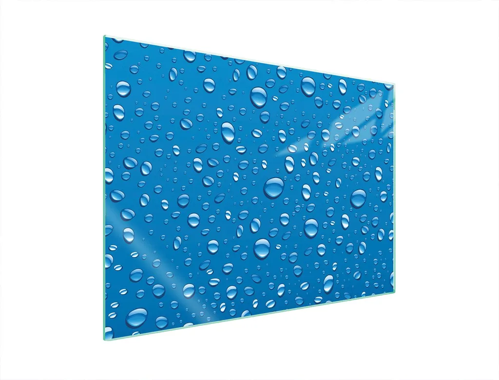 Piastra Protezione Vetro 70x52: Coprifornelli Universale Vetro Temperato