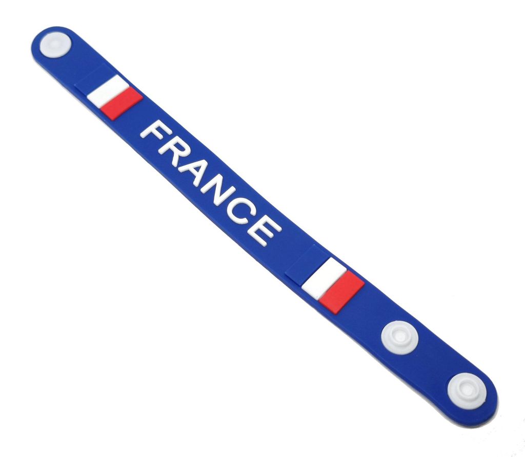 Fußball-WM 2026 Silikonarmband Frankreich