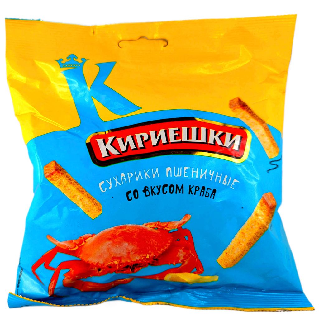 Brotchips Kirieschki Krabbe 100g Produktbild 