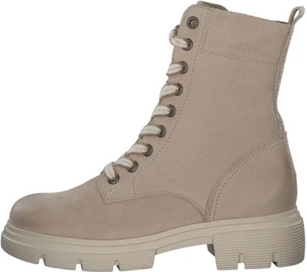 Paul Green Damen Schnürstiefeletten Beige Rauleder Größe: Produktbild 8