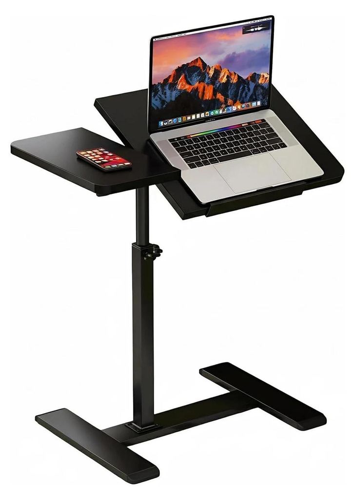 Tavolino mobile per laptop - Tavolino da letto regolabile Immagine del prodotto 