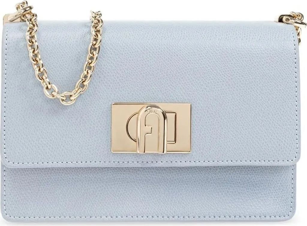 Sac Bandoulière Bleu Furla Idéal pour vos Sorties et le Travail