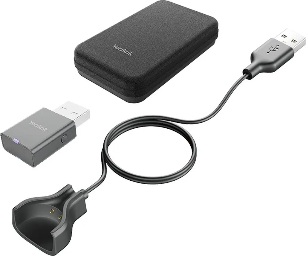 Yealink 1208650 Coussinet de Remplacement pour Micro-Casque sans Fil