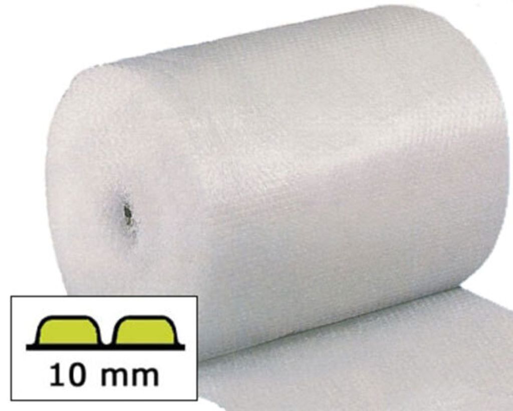 1x 1-PACK BubbleStar Luftpolsterfolie  30cm x 100m 2-lagig Produktbild 