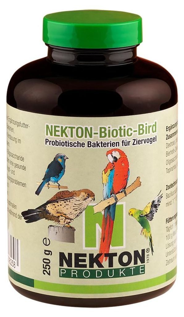 NEKTON-Biotic Bird - Probiotico per tutti i pappagalli 250g Immagine del prodotto 