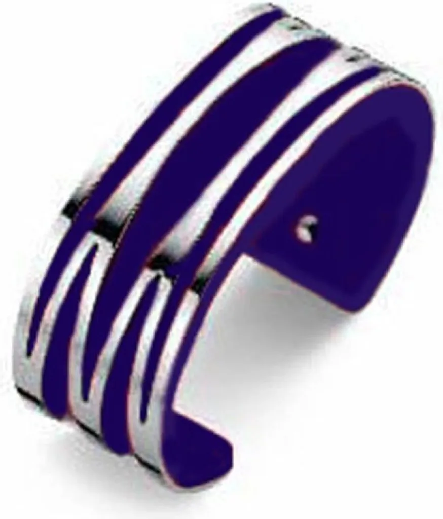 Bracciale Victoria Blu Motivo Argentato Elegante | Bijoux Raffinato