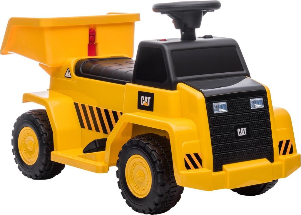 Elektro Kindertraktor, Spielfahrzeug Mit Kippbarer Ladefläche, Hupe, Aufsitztraktor Mit Scheinwerfer, Max. 3 Km/H, Für 1,5 Bis 3 Jahre