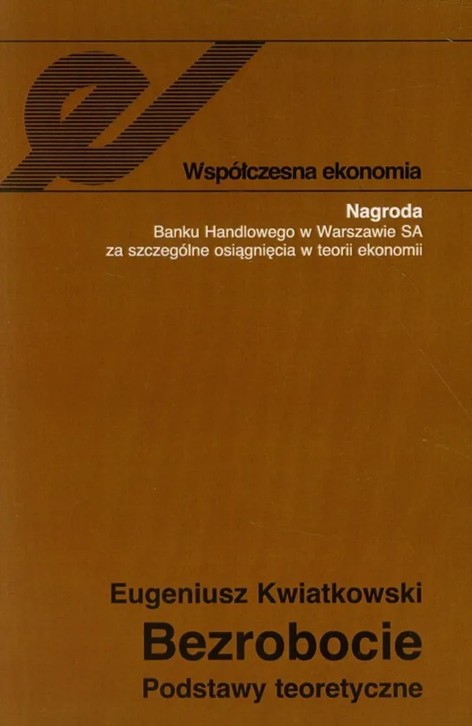 Livre polonais Chômage par Eugeniusz Kwiatkowski - Édition littéraire