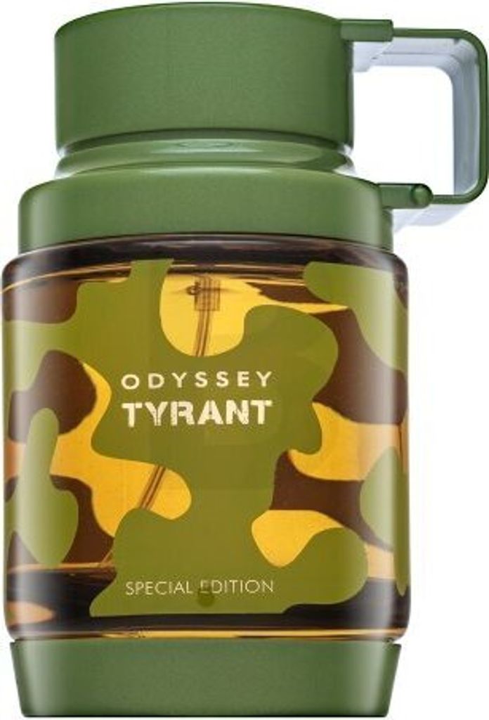 A bottle of Armaf Odyssey Tyrant Eau de Parfum for Men.