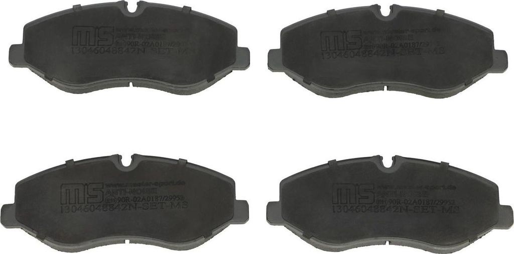 MASTER-SPORT Bremsbeläge Satz Vorne passend für MERCEDES-BENZ V-Klasse (W447) 13046048842N-SET-MS