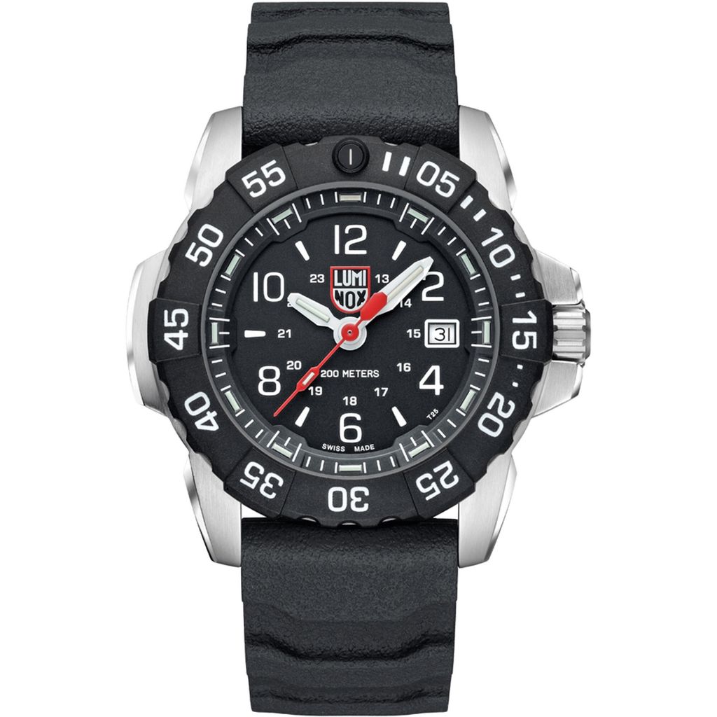 Luminox XS.3251.CB Navy SEAL Acciaio 20ATM argento nero Immagine del prodotto 
